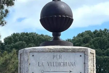 Asciano, terminato il restauro della colonna leopoldina di Arbia Colonna leopoldina di Arbia nel comune di Asciano