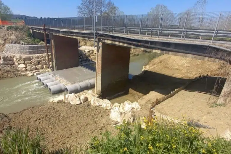 Nuovo ponte sullo Stile a Buonconvento: i lavori entrano nella fase cruciale Ponte sullo Stile
