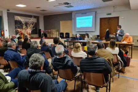 Buonconvento, presentato progetto nuovo ponte sullo Stile Presentazione del progetto del ponte sullo Stile