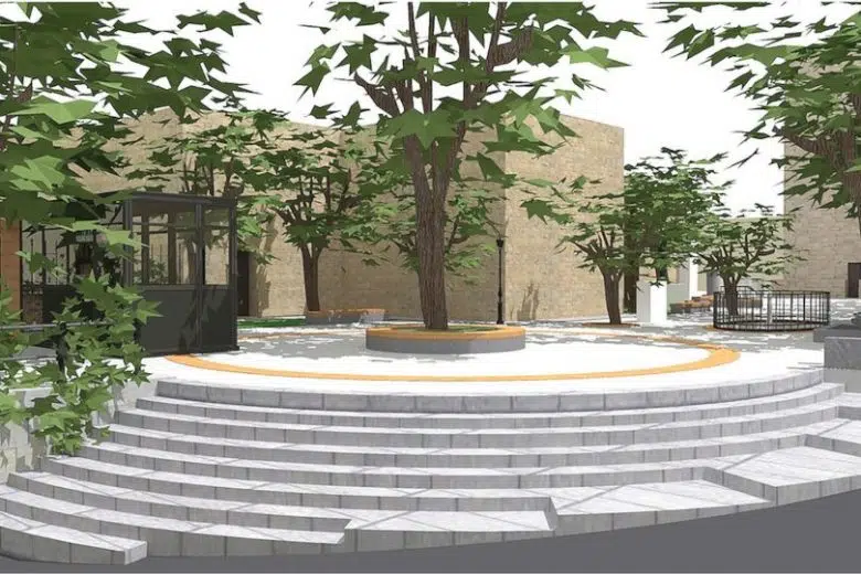 Centro storico di Chiusi, rendering lavori