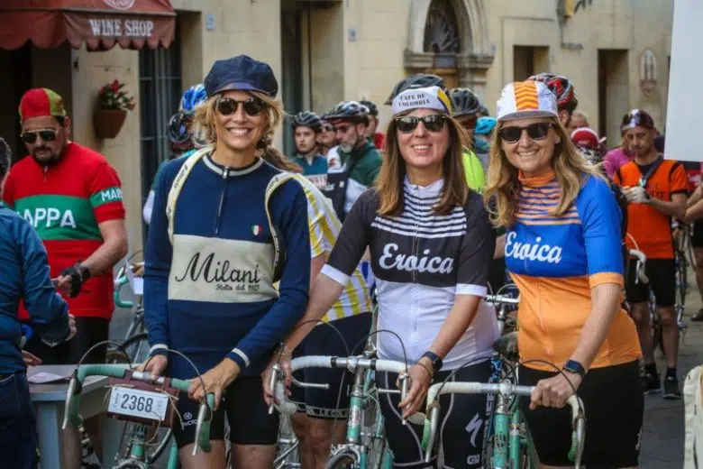 Eroica Montalcino, cicliste