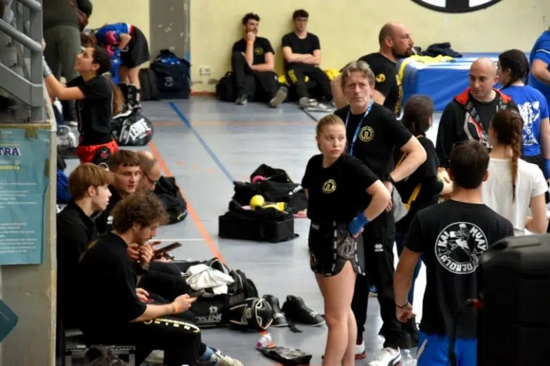 Gruppo kickboxing Siena a Prato