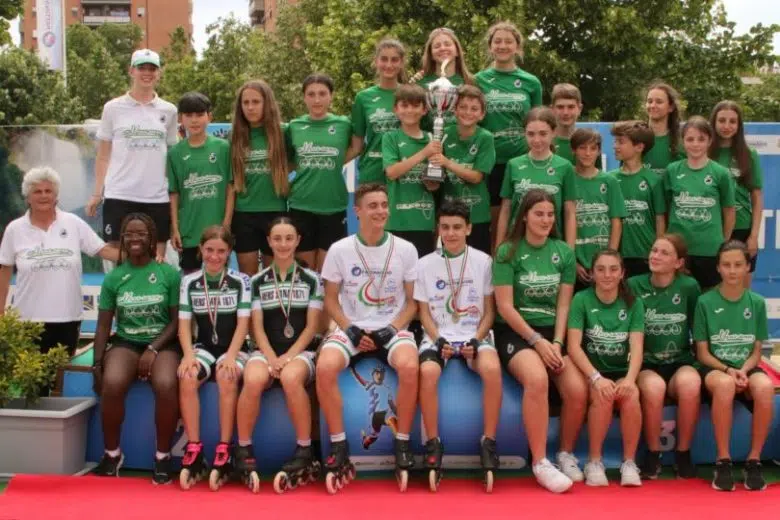 Pattinaggio corsa Mens Sana, campionato italiano