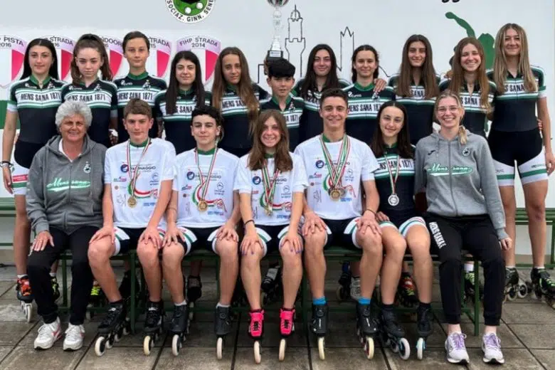 Pattinaggio corsa Mens Sana, campionato italiano