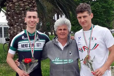 Mens Sana Pattinaggio Corsa: Duccio Marsili campione italiano nella gara 1 giro sprint Duccio Marsili al campionato italiano