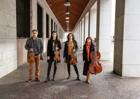 Franci On: si va in scena sul palco della chiesa di Sant’Agostino Il Quartetto Sincronie