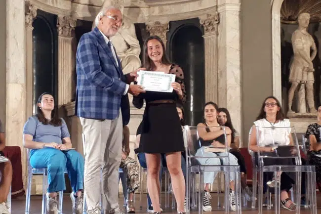 Licei Poliziani, Gaia Zaccarini sul podio del Concorso Nazionale ”Boccaccio Giovani”