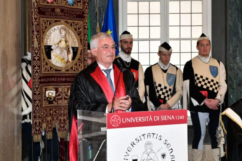 Laurea ad honorem dell'Università di Siena a Rino Rappuoli