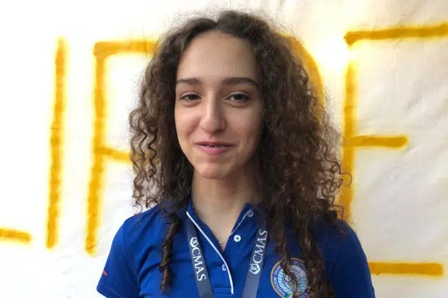 Silvia Belli della Virtus Buonconvento medaglia d’argento ai Campionati Europei di nuoto pinnato in Polonia
