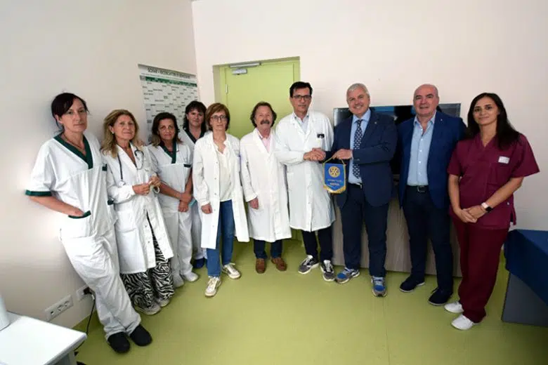 Donazione Rotary Siena all'Aou Senese