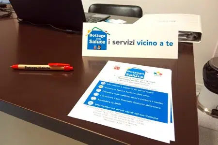 Torna ad aprire la Bottega della Salute a Radicondoli e Belforte Volantini Bottega della Salute