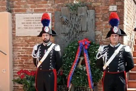 Siena 1° giugno 2023, celebrato l’anniversario dell’uccisione dei Carabinieri Forziero e Campanile Siena, commemorazione Carabinieri Forziero e Campanile