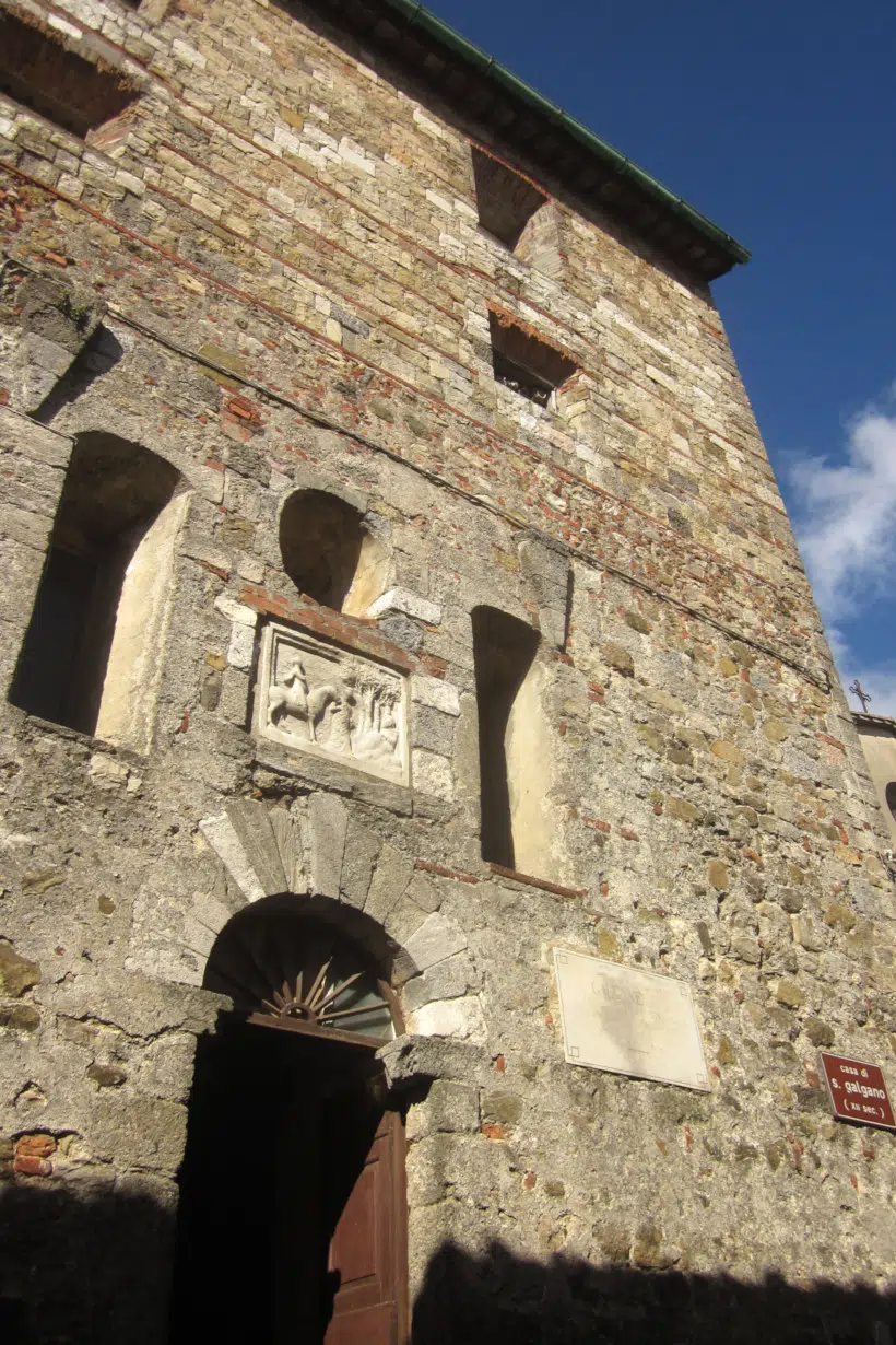 La casa natale di San Galgano a Chiusdino