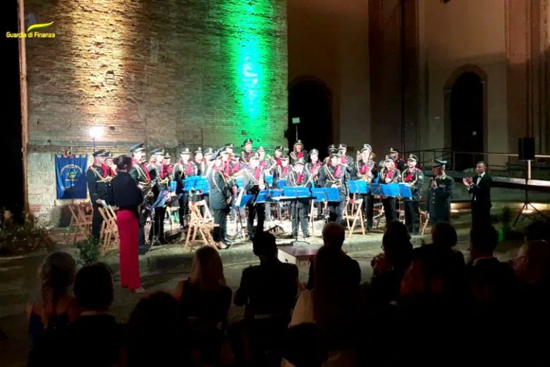 Guardia di Finanza di Siena, concerto per il 249° annuale della fondazione Concerto Guardia di Finanza di Siena, banda