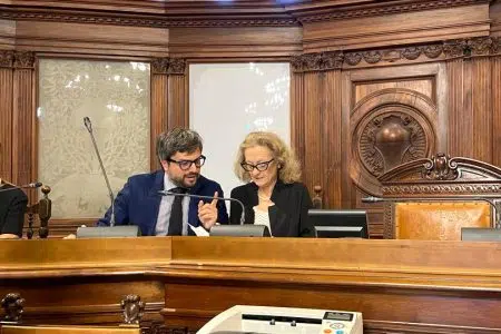 Consiglio comunale di Siena del 19 giugno 2023, il giuramento del sindaco Nicoletta Fabio Nicoletta Fabio, giuramento Consiglio comunale di Siena
