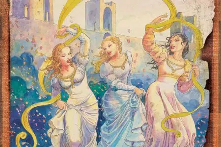 Particolare della locandina della Festa Medievale di Monteriggioni 2023