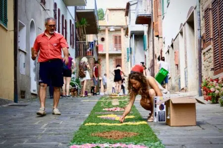 L’Infiorata di Farnetella 2023 Infiorata di Farnetella