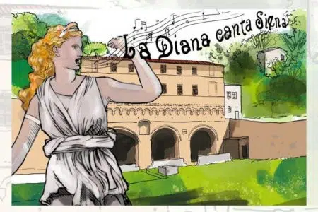 “La Diana canta Siena” il 18 giugno alle Fonti di Pescaia Locandina "La Diana canta Siena"