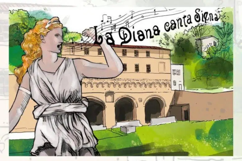 “La Diana canta Siena” il 18 giugno alle Fonti di Pescaia Locandina "La Diana canta Siena"