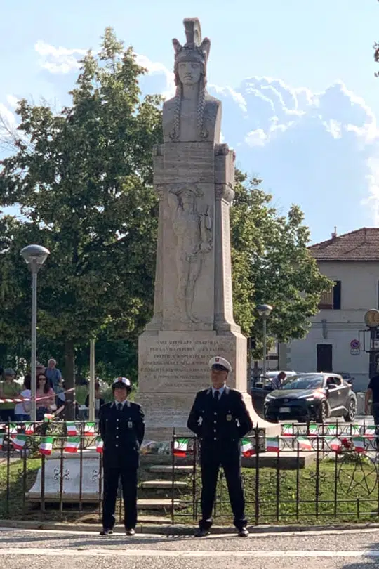 Monteroni d'Arbia, celebrazione 100 anni Monumento ai caduti