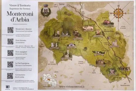 Nuova mappa e nuovo sito per scoprire il territorio di Monteroni d’Arbia Mappa di Monteroni d'Arbia