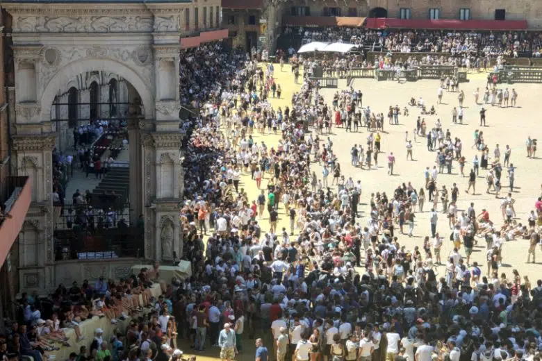 Palio di Siena del 2 luglio 2023, l'Assegnazione