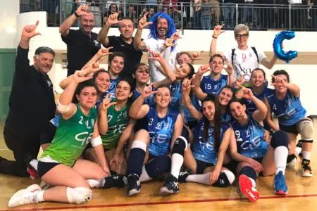 La Pietro Larghi Volley di Colle di Val d’Elsa promossa in Serie C Le ragazze della Pietro Larghi Volley di Colle festeggiano la promozione