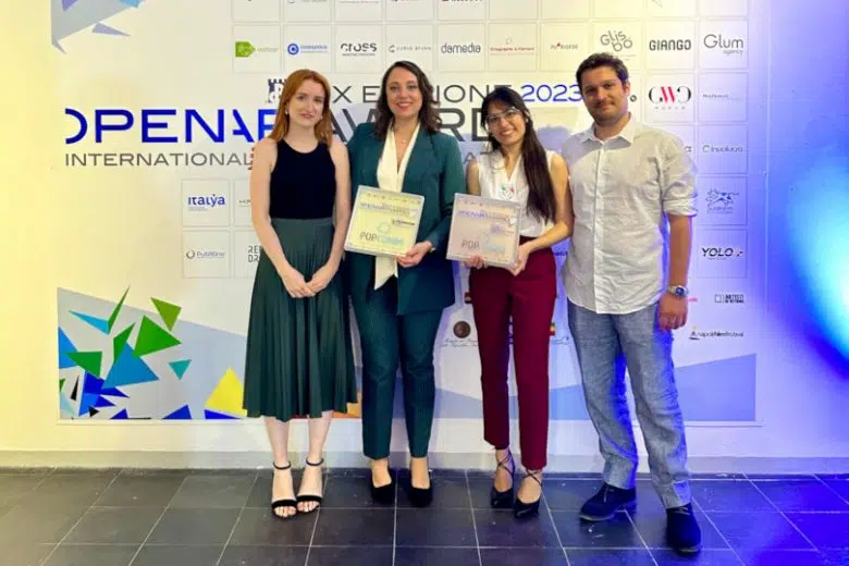 L'agenzia Pop Comm premiata agli Openart Award