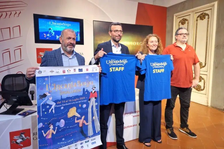 L’Incantaborgo 2023, il festival delle arti di strada presentato in Regione L'Incantaborgo 2023, presentazione in Regione Toscana