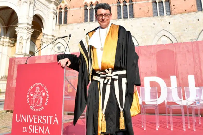 Il rettore dell'Università di Siena Roberto Di Pietra