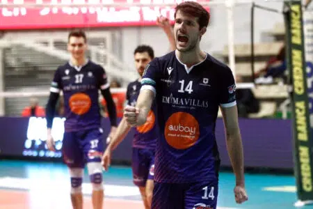 Lo schiacciatore Sebastiano Milan torna alla Emma Villas Siena Sebastiano Milan alla Emma Villas Siena