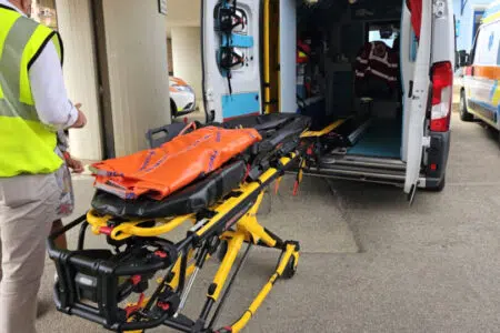 Barelle bariatriche per le ambulanze del servizio DEU di Arezzo, Siena e Grosseto Barella bariatrica per ambulanza