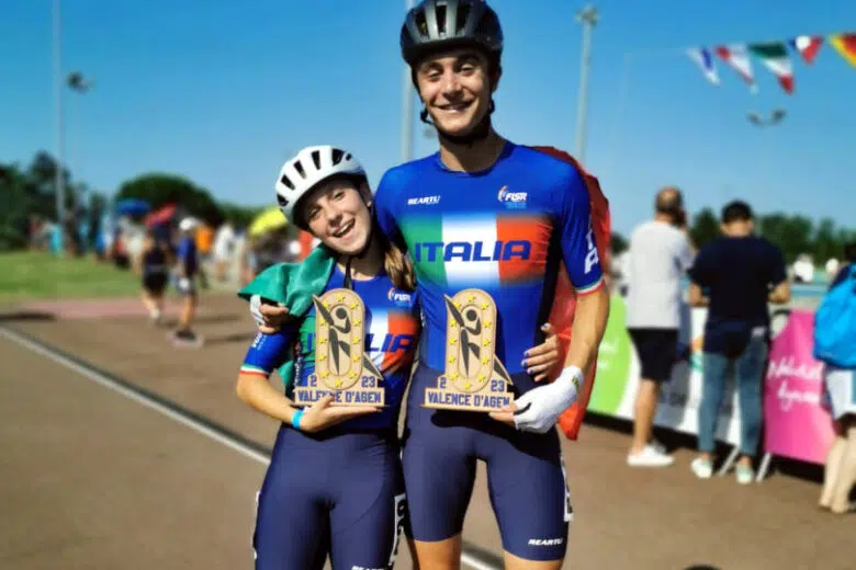 Mens Sana Pattinaggio Corsa ai Campionati Europei 2023