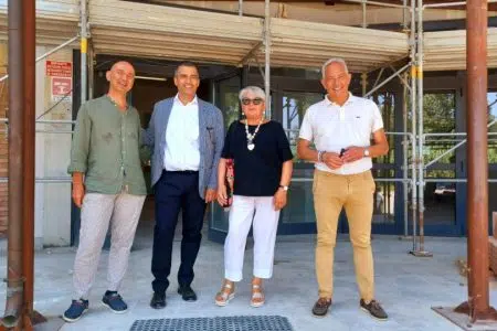 Sopralluogo ai lavori di edilizia scolastica a Poggibonsi