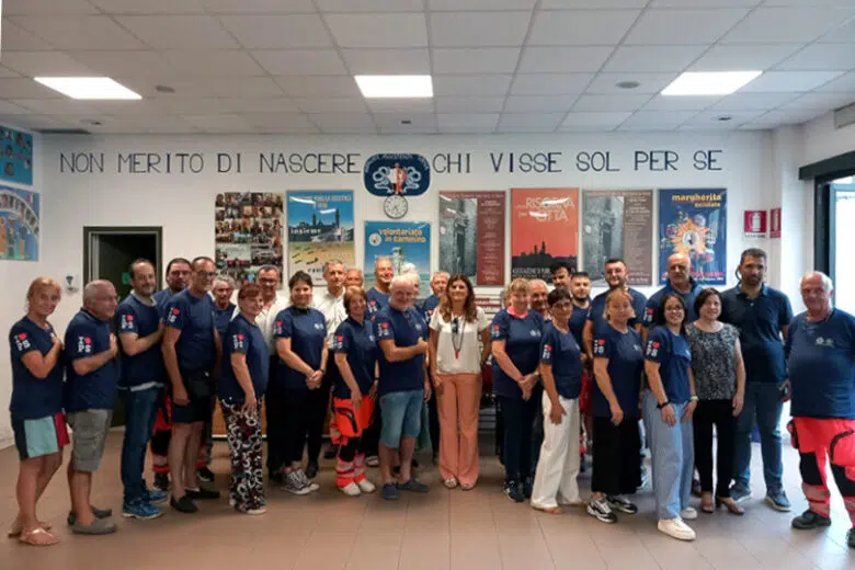Attività, progettualità e miglioramenti del Pronto soccorso di Siena I partecipanti all'incontro di Anpas al Pronto soccorso di Siena
