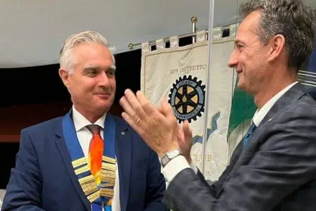 Massimo Casini nuovo presidente del Rotary Club Alta Valdelsa Rotary Alta Valdelsa, Passaggio del Collare