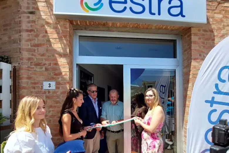 Inaugurazione store Estra a Sinalunga