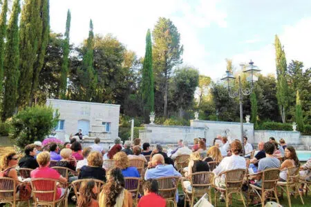 Doppio concerto dell’Accademia di Palazzo Ricci di Montepulciano Concerto dell'Accademia di Palazzo Ricci a Villa Poggiano