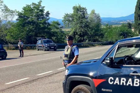 Carabinieri Comando Compagnia di Poggibonsi, posto di controllo stradale