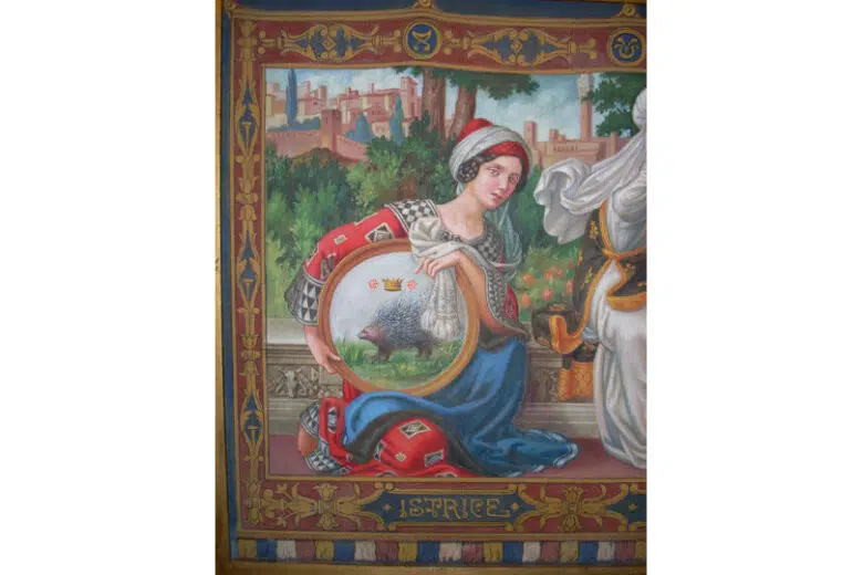 Sovrana Contrada dell’Istrice: programma Festa Titolare 2023 Allegoria della Sovrana Contrada dell'Istrice