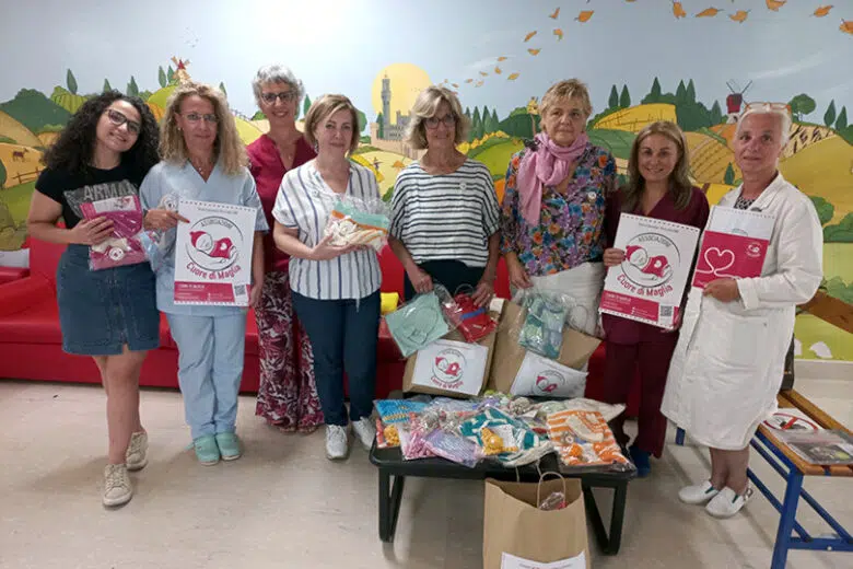 L’associazione Cuore di Maglia a Siena per collaborare con l’Aou Senese Cuore di Maglia a Siena presso l'Aou Senese