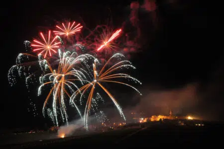 A San Gusmè Festa del Luca 2023 con l’astronauta Paolo Nespoli Festa del Luca, fuochi d'artificio a San Gusmè
