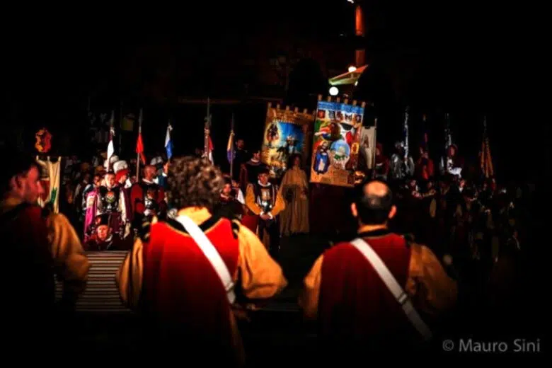 Giostra del Saracino di Sarteano, presentazione Palio