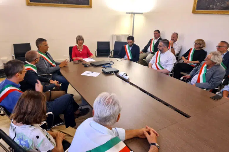 Rimodulazione fondi del PNRR, Sindaci ricevuti in Prefettura a Siena Pnrr, incontro Sindaci alla Prefettura di Siena