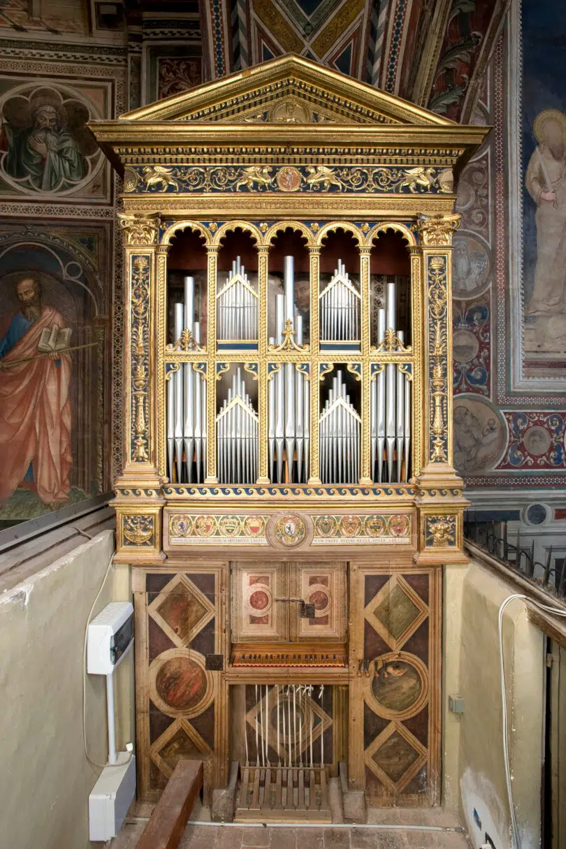 Organo di Giovanni Piffero al Museo Civico di Siena