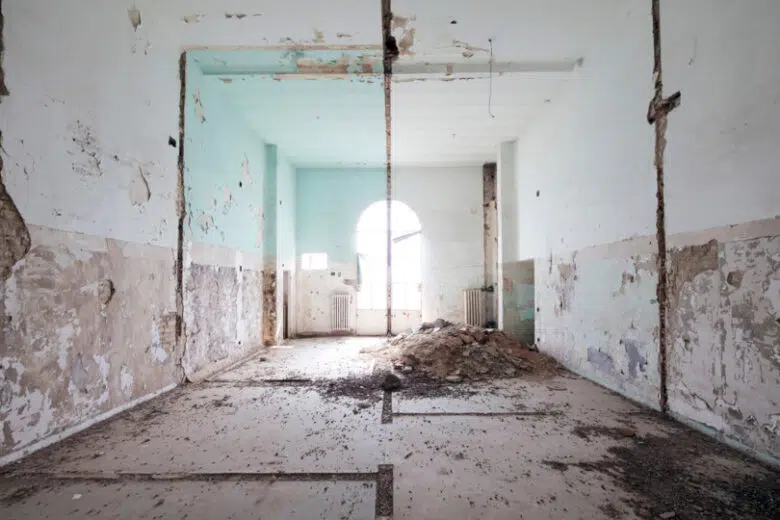 Federico Pacini. foto cantiere Santa Maria della Scala