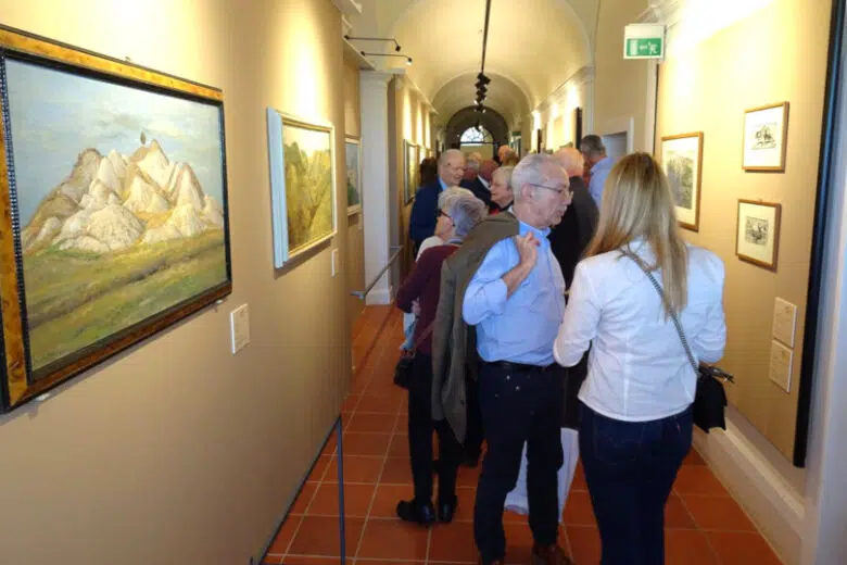 Quasi 2.500 visitatori premiano la mostra Neri – Luzi di Pienza Mostra Neri - Luzi a Pienza, visitatori