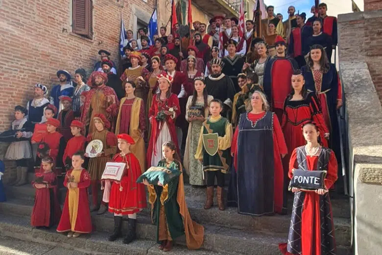 Figuranti Palio dei Carretti di Valiano