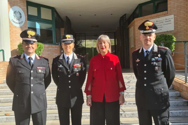 Il prefetto Matilde Pirrera in visita al Comando provinciale dei Carabinieri di Siena