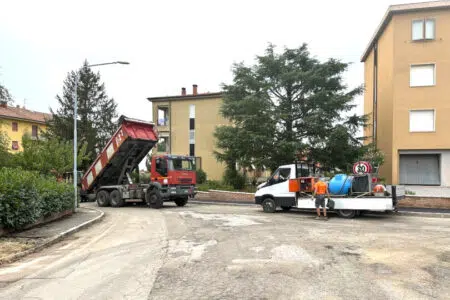 A Rapolano tanti cantieri per sicurezza strade e riqualificazione di piazze ed edifici pubblici Rapolano Terme, cantiere lavori stradali